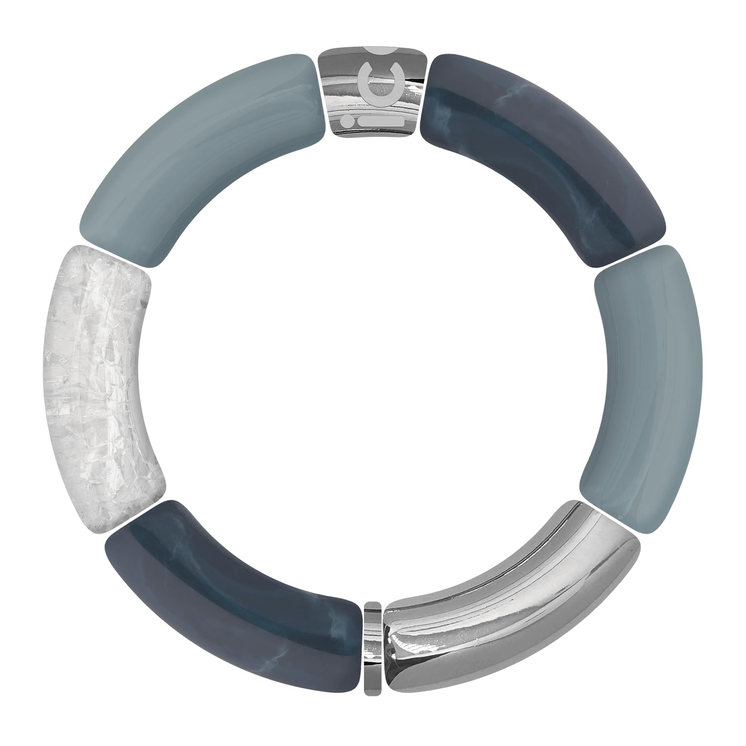 ICE Jewellery - Bella bracelet - Blue silver midnight - Midnight blue and silver fashion bracelet for women (023551)