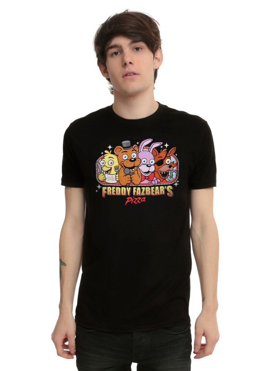 Buy Hot Topic Five Nights at Freddy's Freddy Fazbear's Pizza TShirt