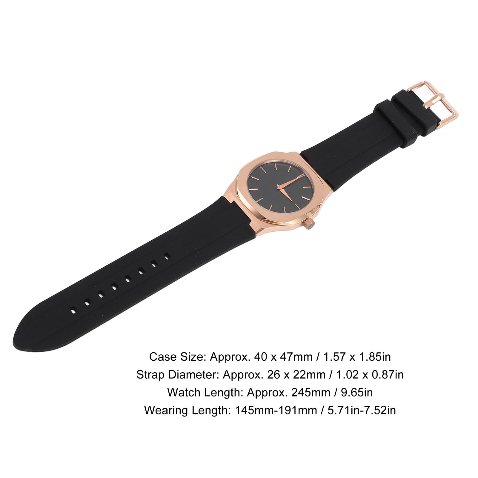 Reloj de Cuarzo Reloj de Pulsera Analógico Impermeable