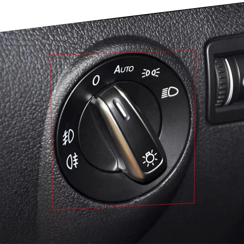 Lichtschalter Scheinwerfer Kompatibel Mit VW Für Tiguan 2008 2009 2010 2011 2012 2013 2014 2015 2016- Für Touran 2003-2016- Für Scirocco Auto-Kopflampen-Steuerschalter-Sensormodul