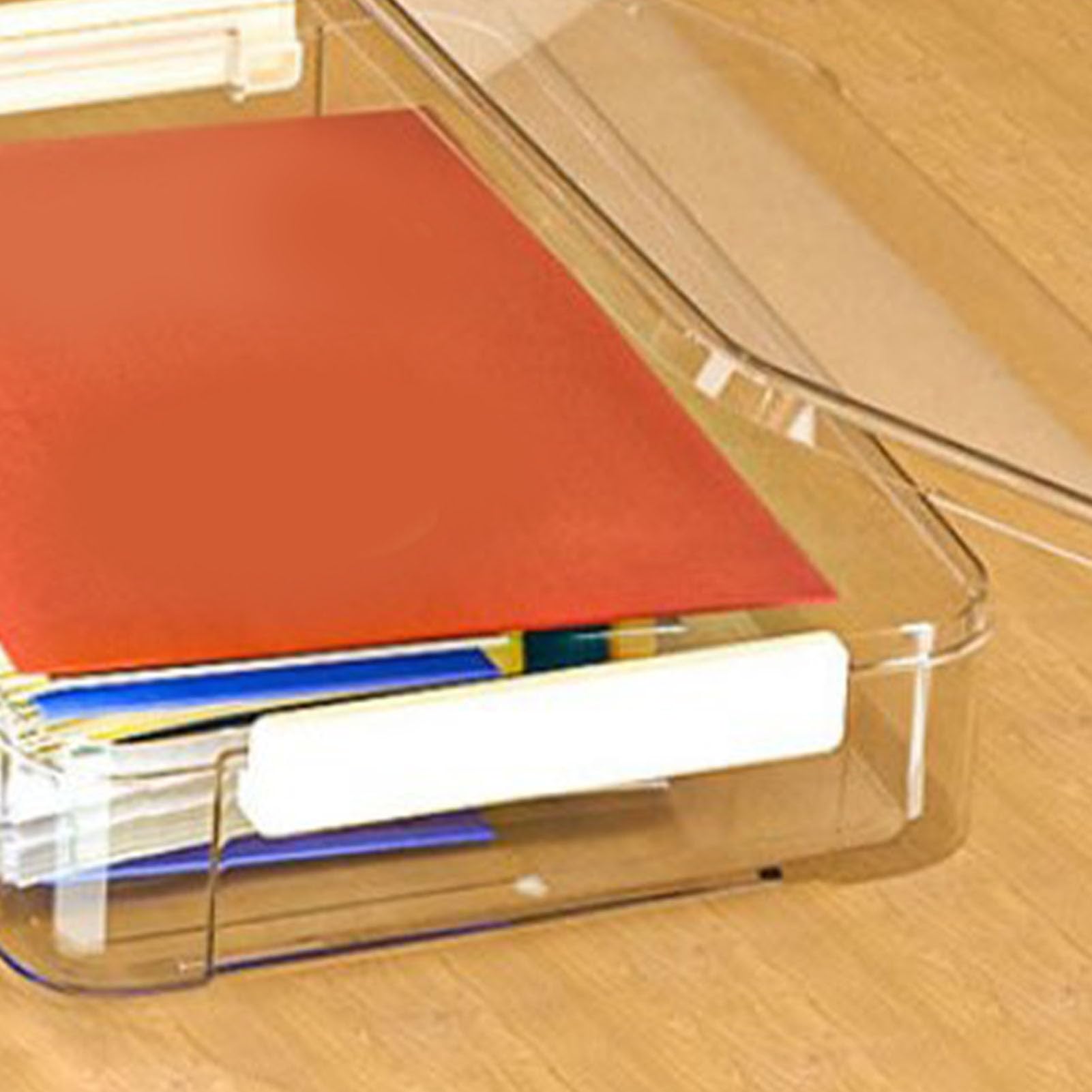 Scatola trasparente per documenti – C File Protector Case per certificati, antipolvere, 30 x 25 x 5 cm, perfetta per registro domestico e nization.