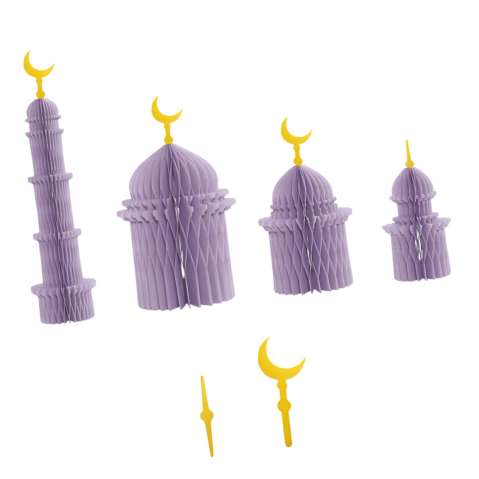 Kalttoy Paper Sculpture Decoration for Shelf Mantels Display and Festival Photography Backdrop Celebratory Paper Craft