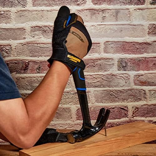 Miniatura 8 de Real Steel Martillo de encuadre de garra curva forjada de una pieza de 15 onzas con agarre de cojín 0516