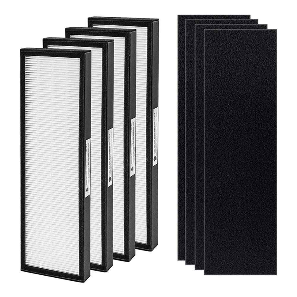 FLT4825 HEPA Filter B Replacement for GermGuardian AC4825 AC4825E AC4850PT FLT4800 for PureGuardian AP2200CA Pre-Filter