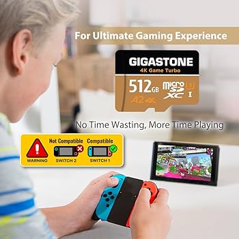 Gigastone Micro SDカード 512GB 4K Game Turb Amazon.com: GIGASTONE 512GB Micro SD Card, Gaming Plus