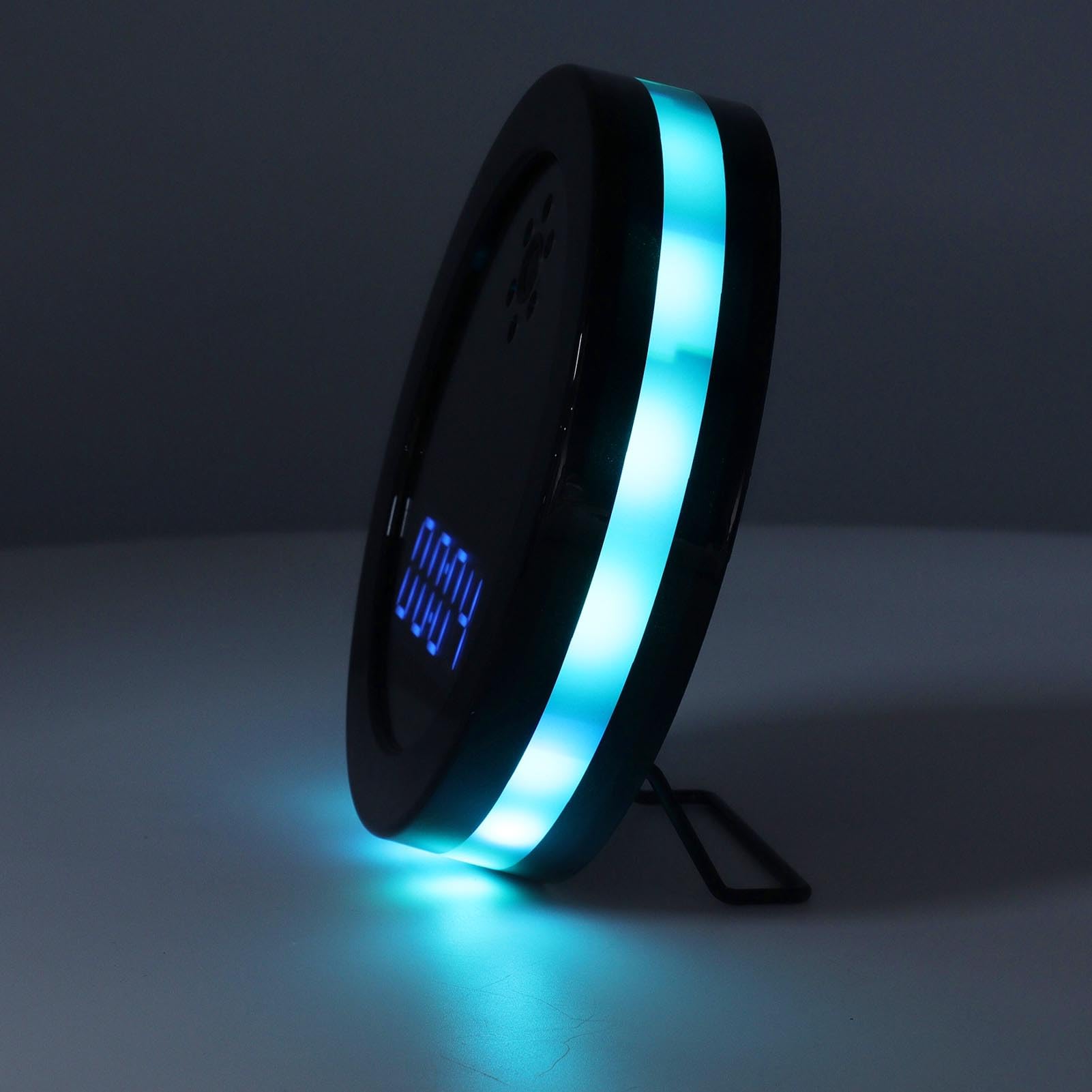 Cámara de Vigilancia de Seguridad 1080P, Detección de Movimiento de Cámara de Seguridad con Reloj Gran Angular de 130 Grados para el Hogar