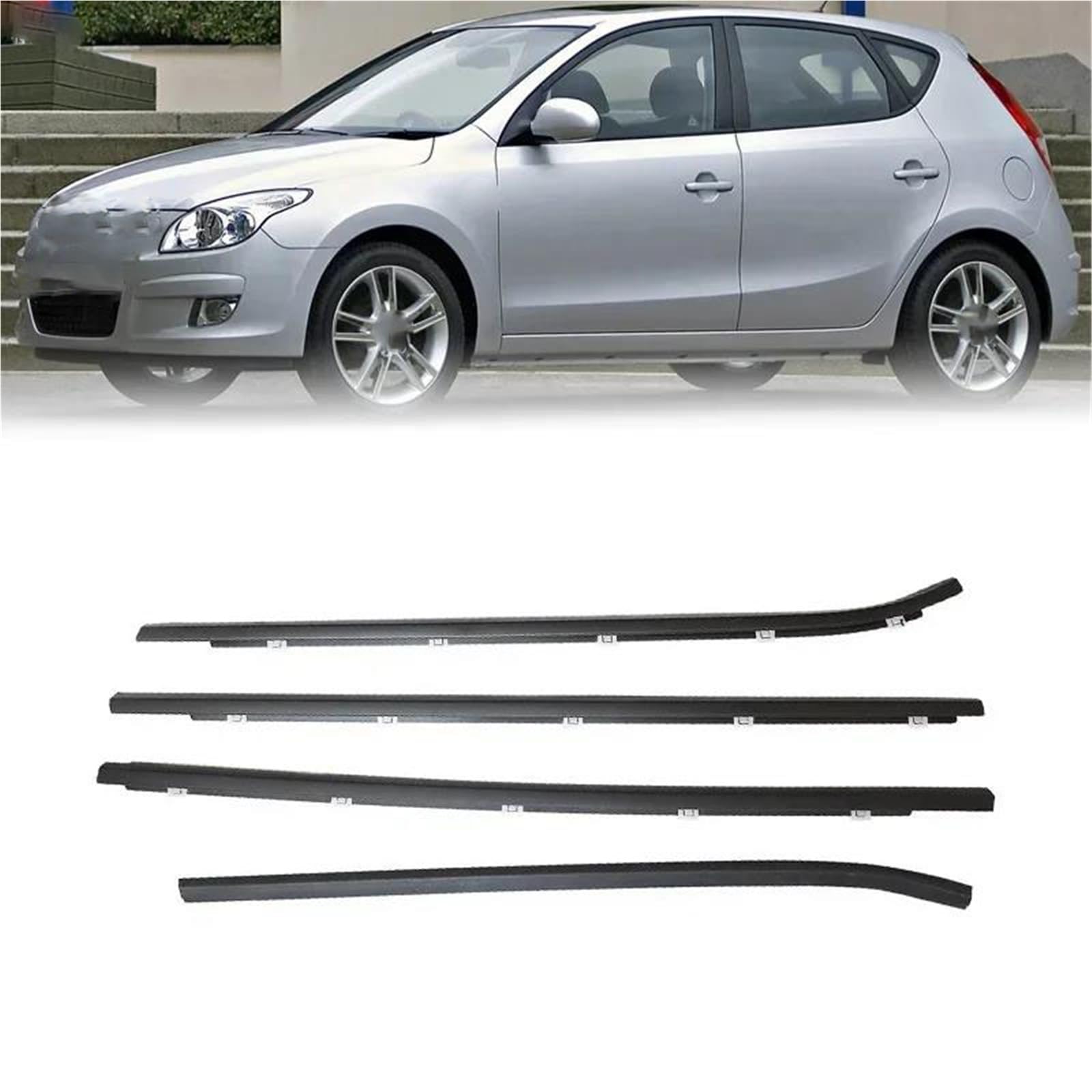 Listwa uszczelniająca do okien Hyundai i30 FD hatchback (2008-2011), listwa uszczelniająca drzwi, taśma uszczelniająca, uszczelka pogodowa 822102L000