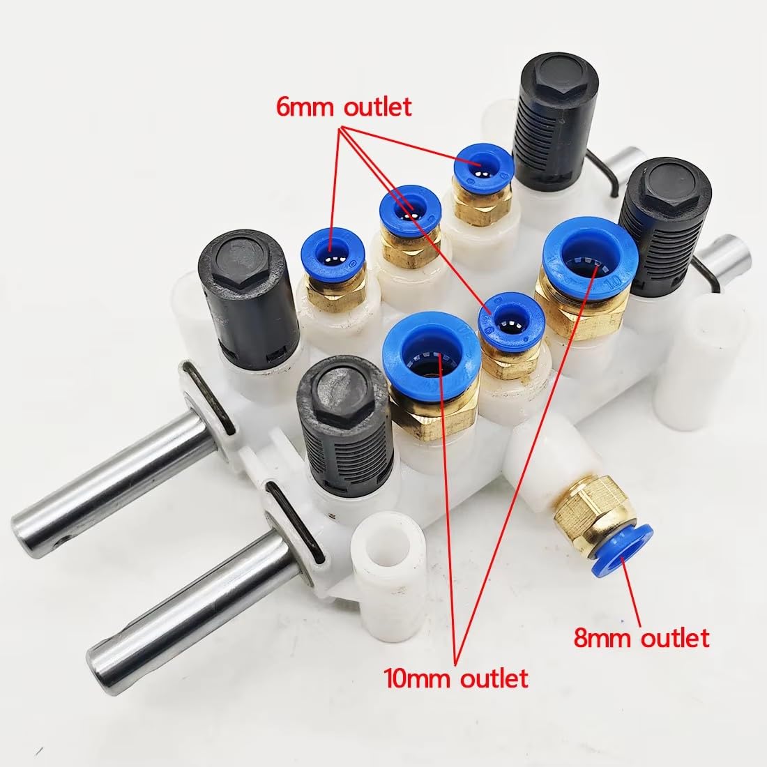 HNZZQFR 1 PC Air Control Valves Foot Pedal Valve for Tire Changer Machine Double Pedal Valve Cylinder Controlling Valve Switch Tire Changing