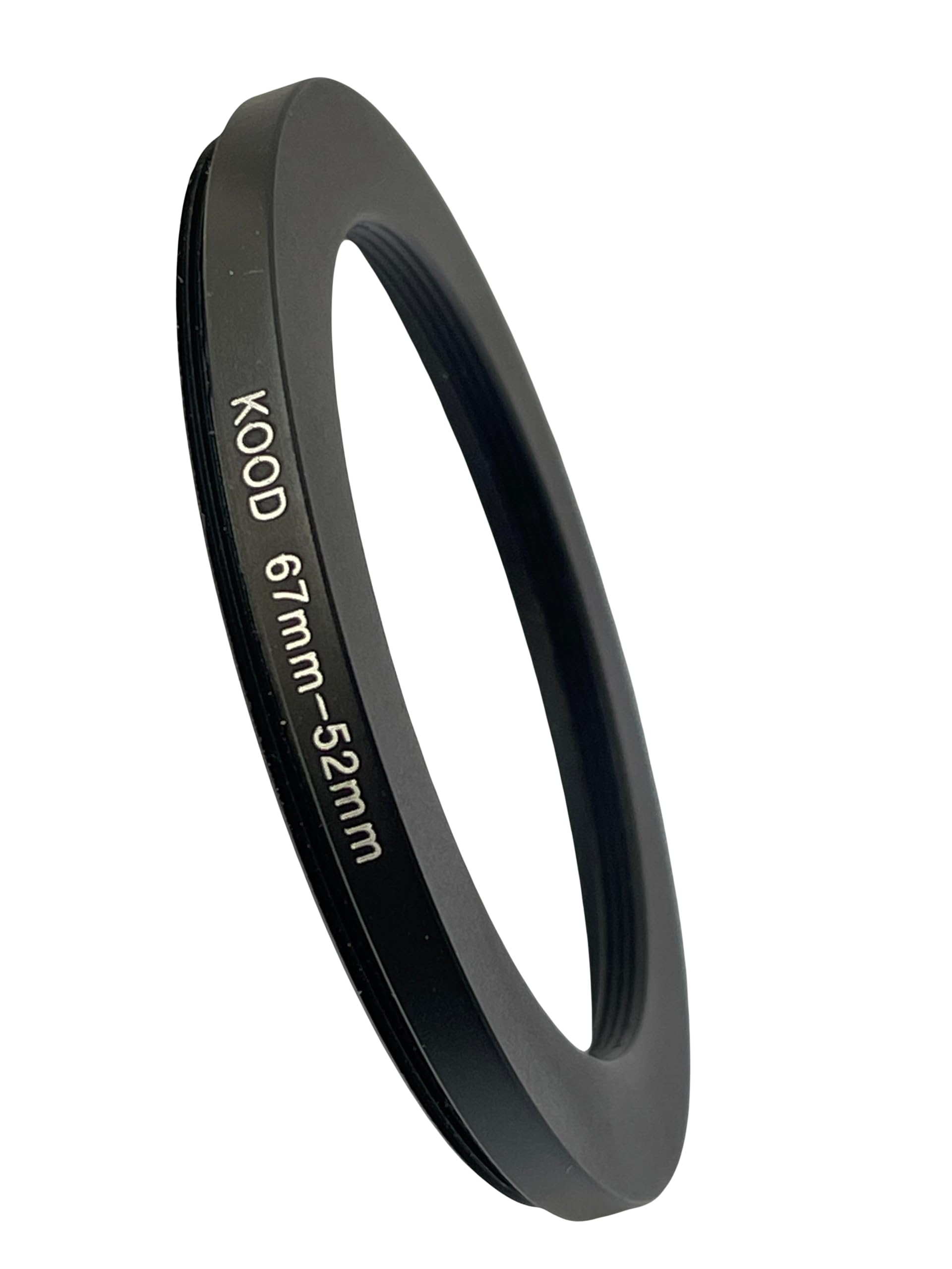Kood Men's Stepping Ring 67-52Mm, Camera Filter Step-Down Ring Adapter, 67Mm To 52Mm, Metal, For Uv, Nd, Cpl Filters 52Mm