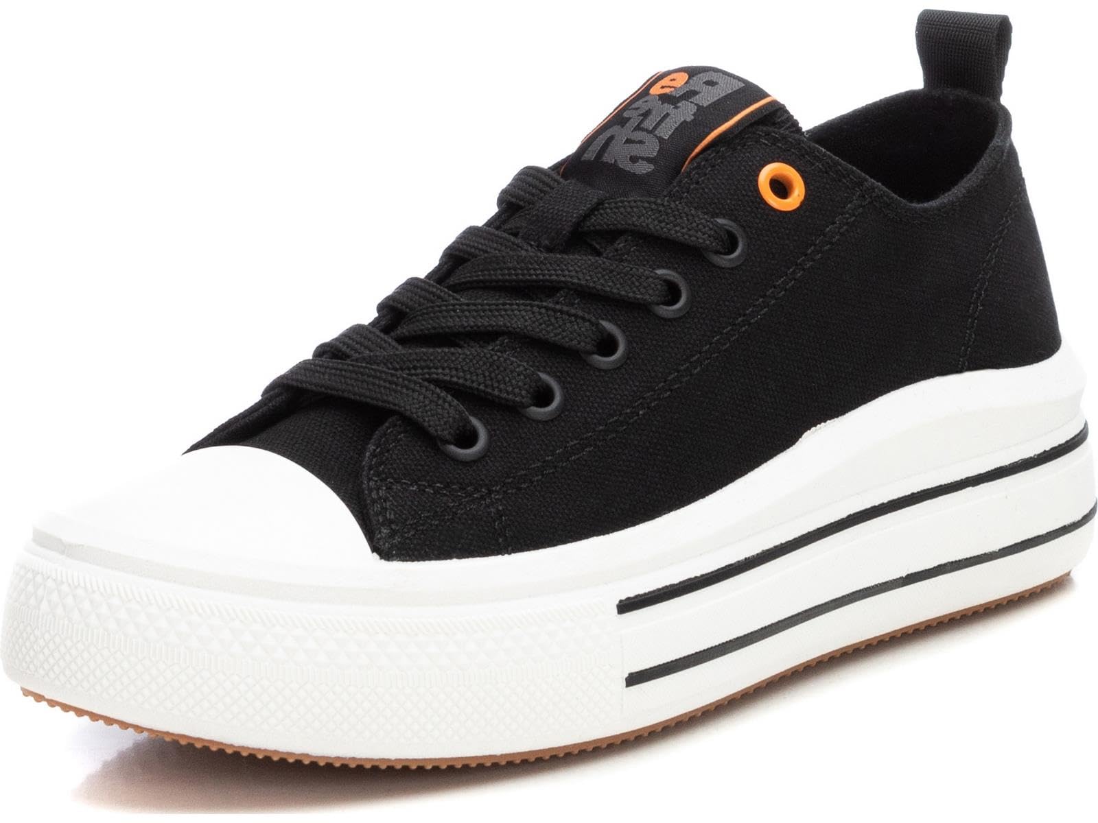 REFRESH Zapatilla Cierre de cordón para Mujer, Color: Marron, Talla: 37