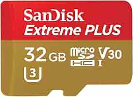SanDisk Micro SDHC カードExtreme PLUS 32GB SanDisk Extreme PLUS 32GB microSDHC UHS-I Card - SDSQXBG