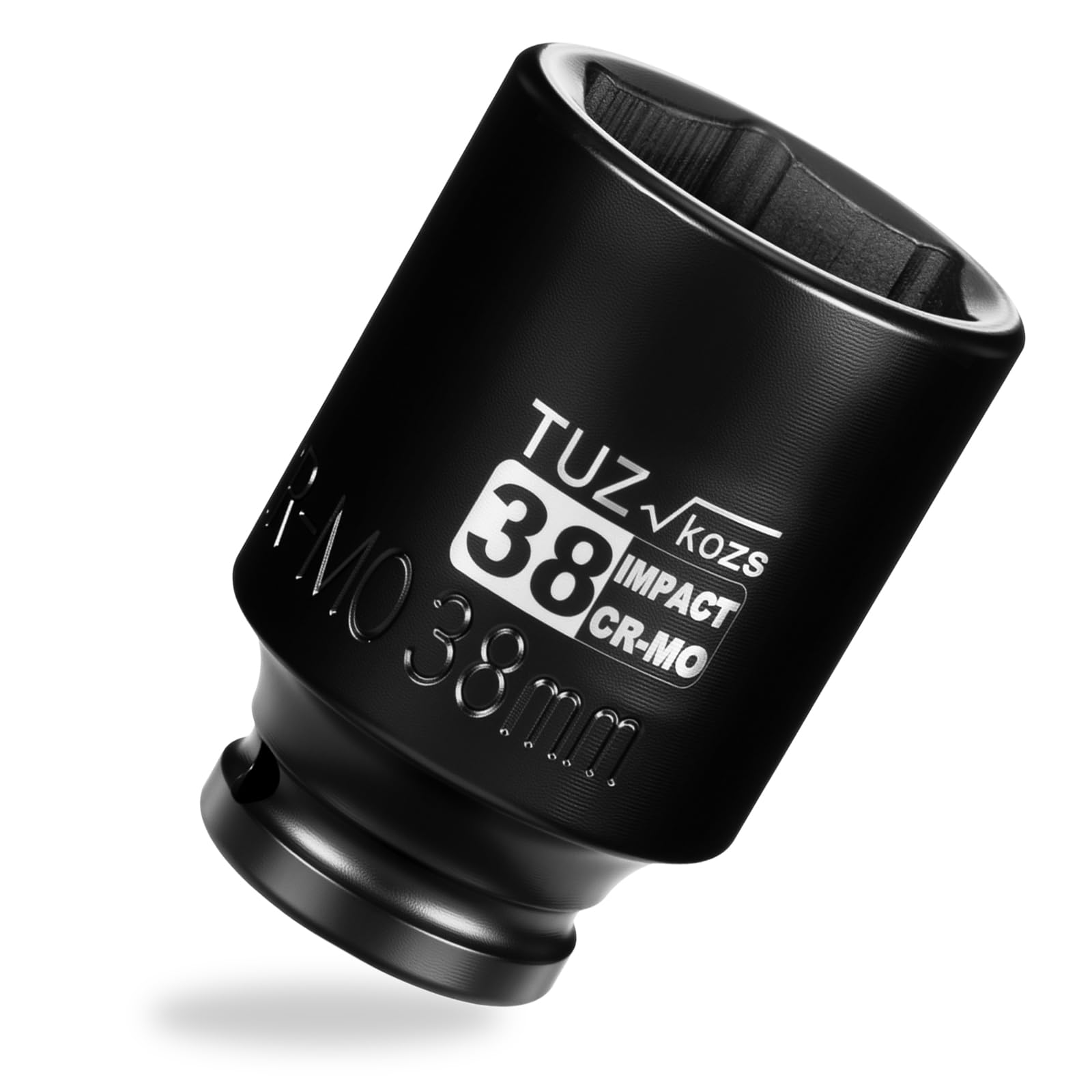 1/2 Inch Drive 38mm Deep Metric 6 Point CR-MO Impact Socket