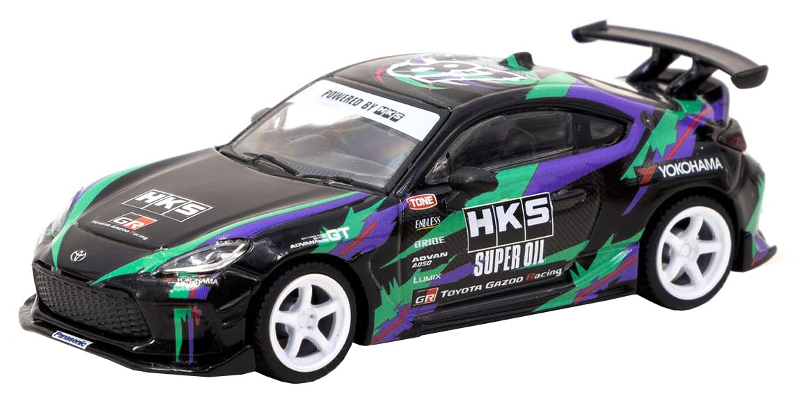 Amazon | TARMACWORKS 1/64 HKS Toyota GR86 Black 完成品 T64G-038-BK