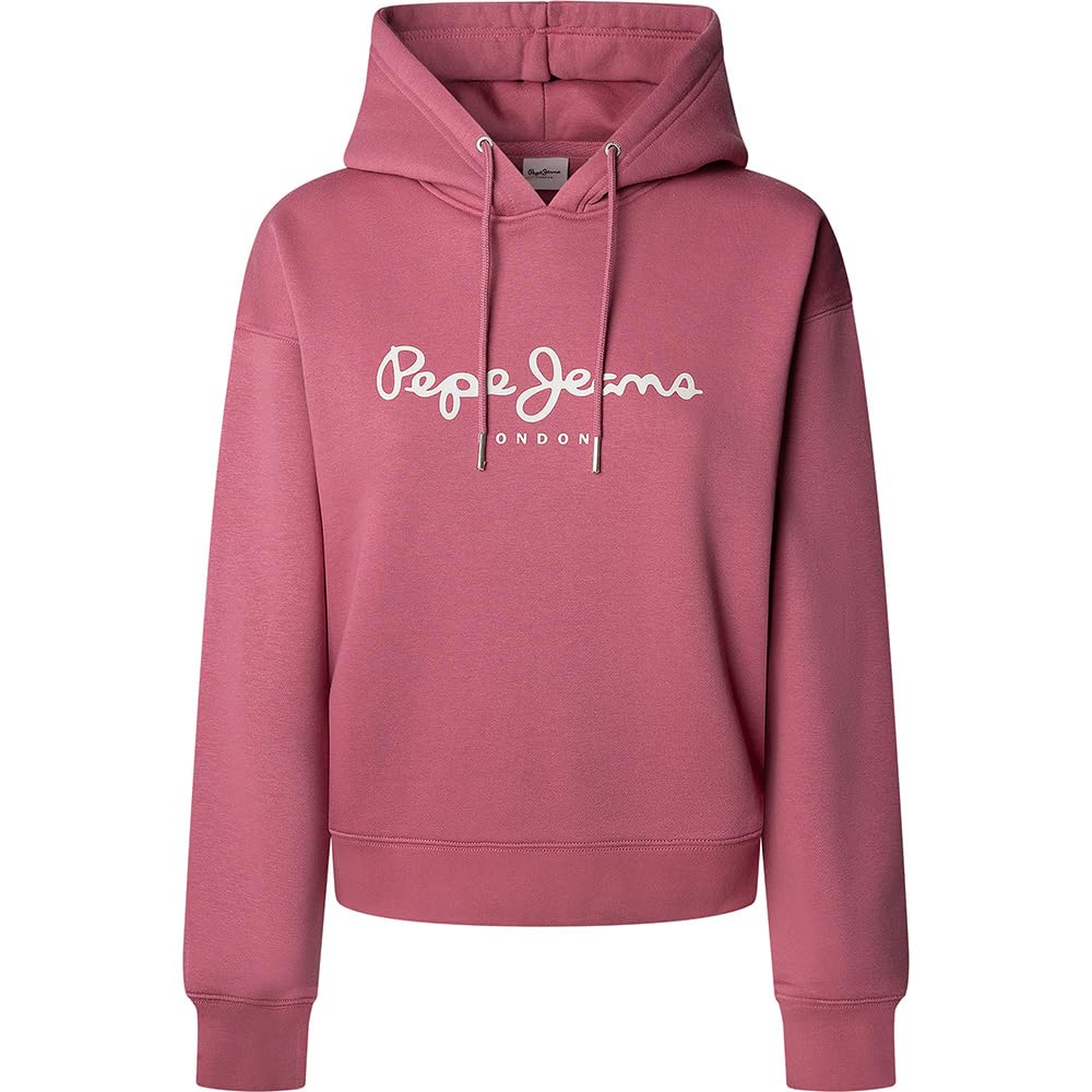 Pepe Jeans Baddy Hoodie Sudadera Mujer (Pack de 1)