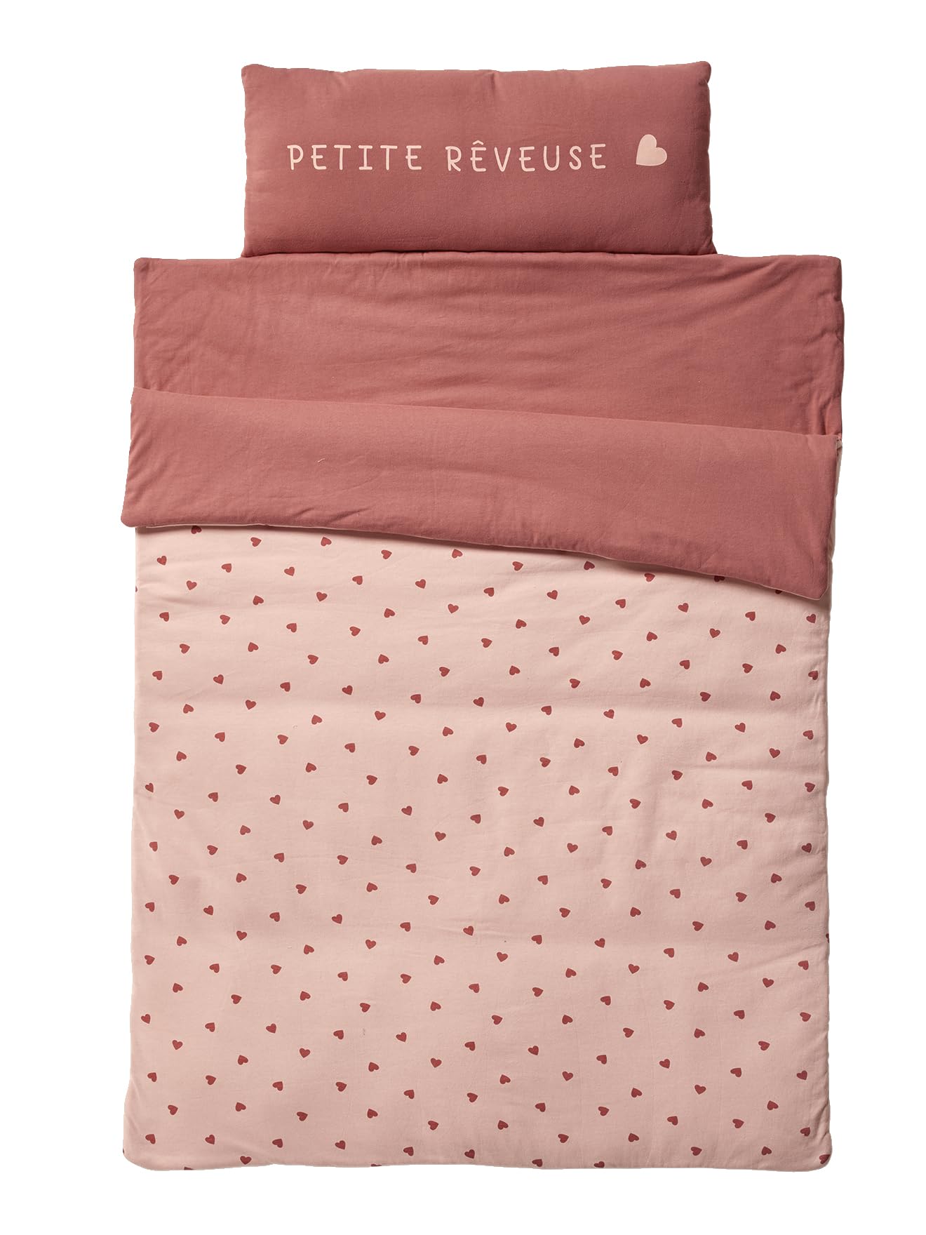 VERTBAUDET Couchage de Sieste Maternelle MINIDODO Rose imprimé TU