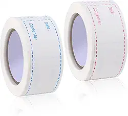 300 etiquetas removíveis para freezer, adesivos de armazenamento de alimentos, etiquetas de alimentos para recipientes, etiqueta de papel para congelador de geladeira, fácil de limpar, não deixa