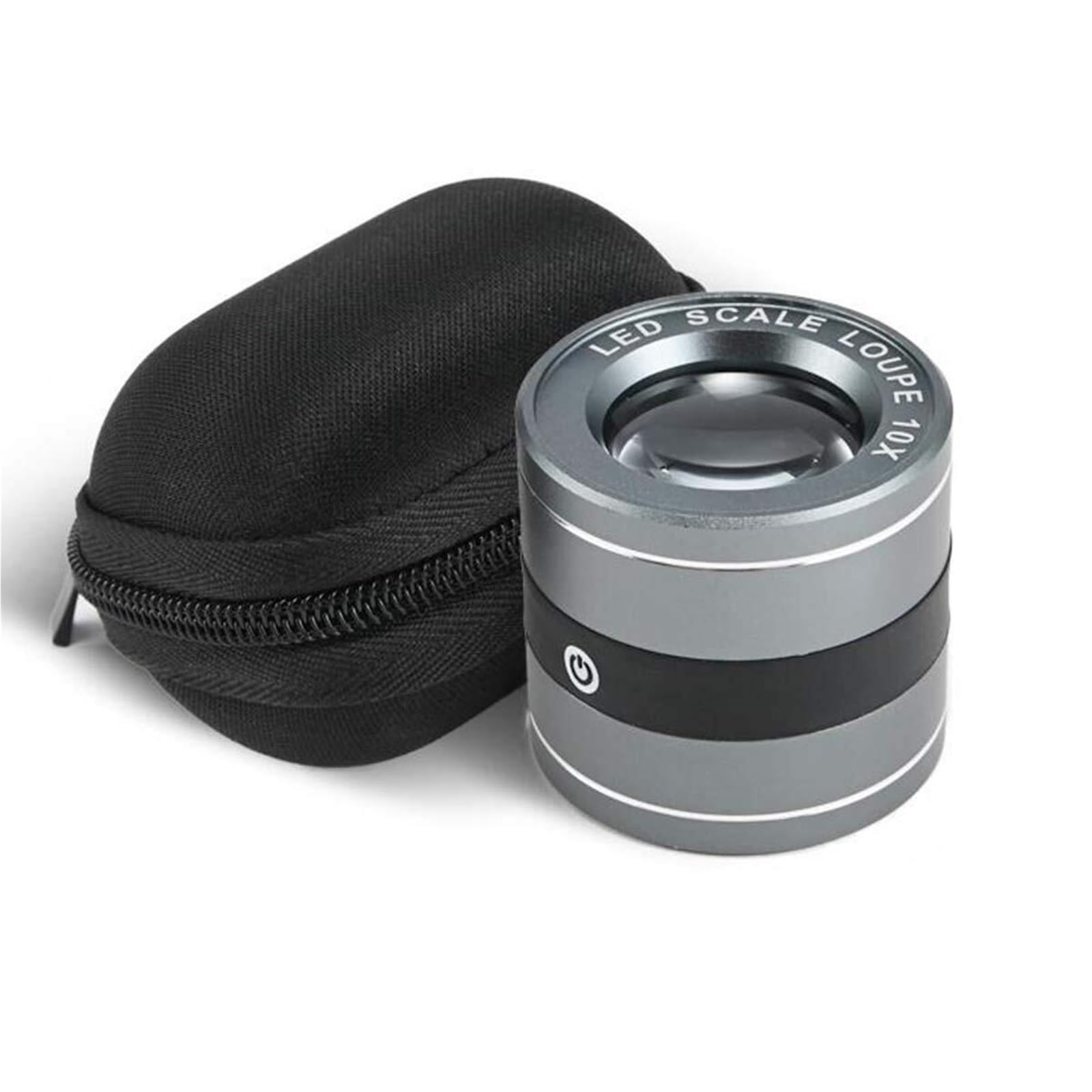 Lupa de Mano con luz LED 10X, Lupa de Pantalla USB de Bolsillo for Personas Mayores, Estudiantes, Lectura, Monedas, Joyas o exploración, Regalo for Personas Mayores, pasatiempo, Viajes.