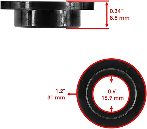 Miniatura 2 de For Arctic Cat Prowler HDX 500 700 4X4 2015 Front Suspension A-Arm Bushings Mod-ZTF1-5774