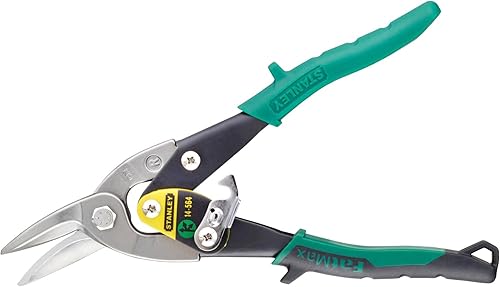 Miniatura 3 de Stanley 2-14-564 Tijeras de aviación MaxSteel Derecha, Azul