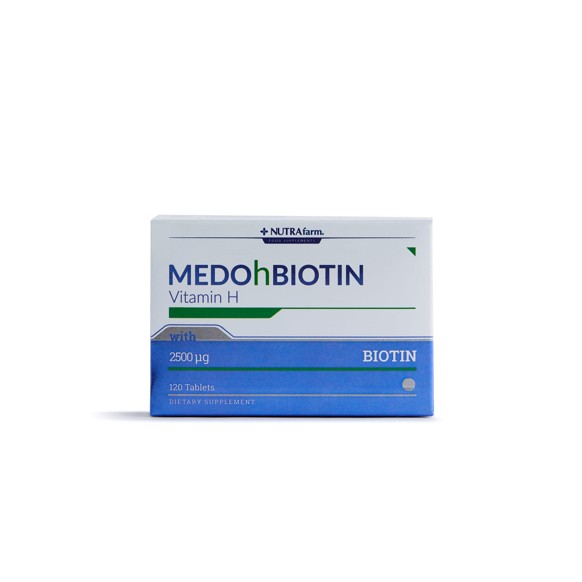 Dermoskin Medohbiotin 2,5 Mg. 120 Tablet 1 Paket (1 x 14.4 g)