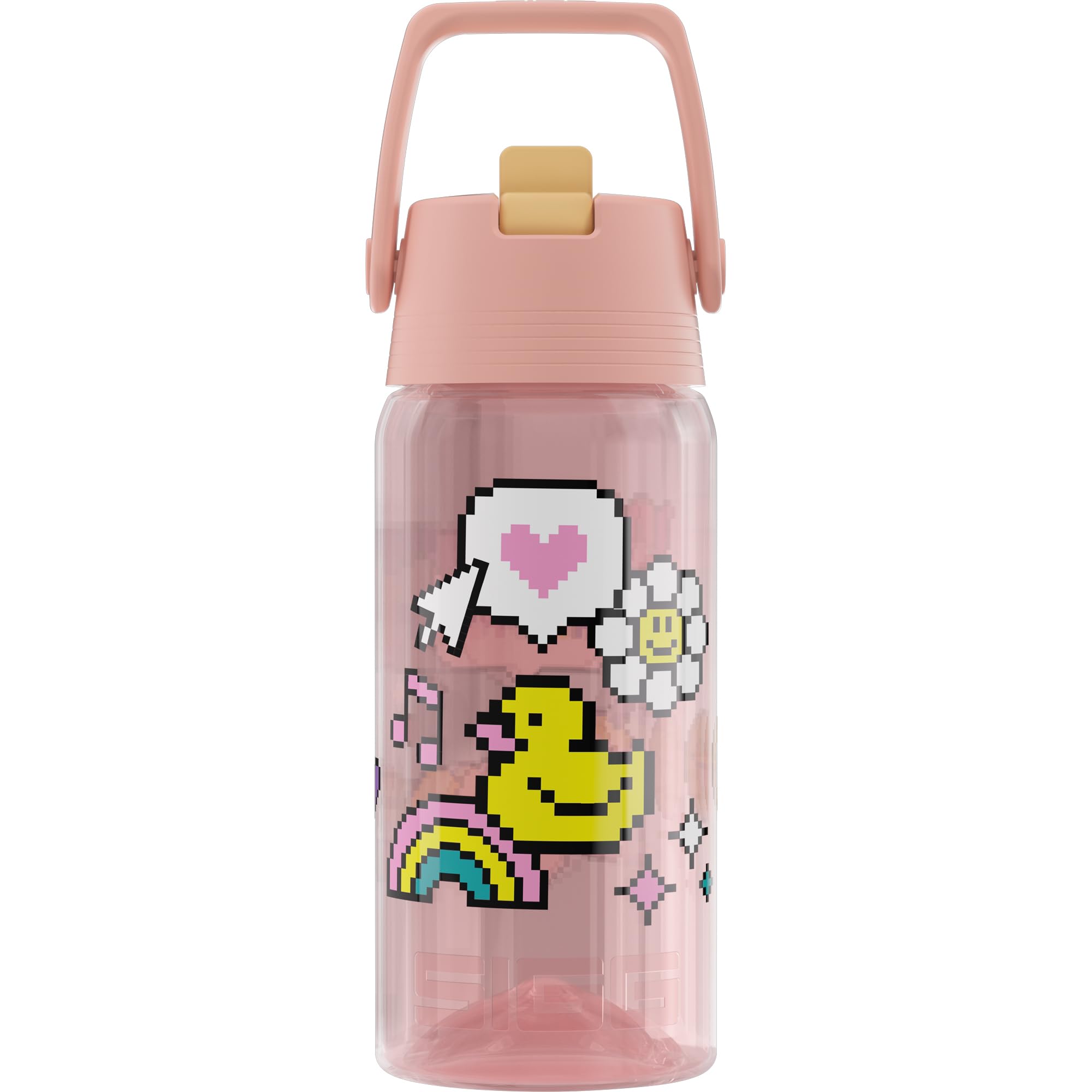 Sigg - Kids Water Bottle - Viva FLIP Be Happy - BPA-free - 0.5L