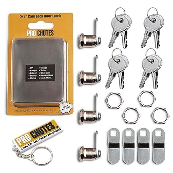Cam Lock Door Latch with 5/8