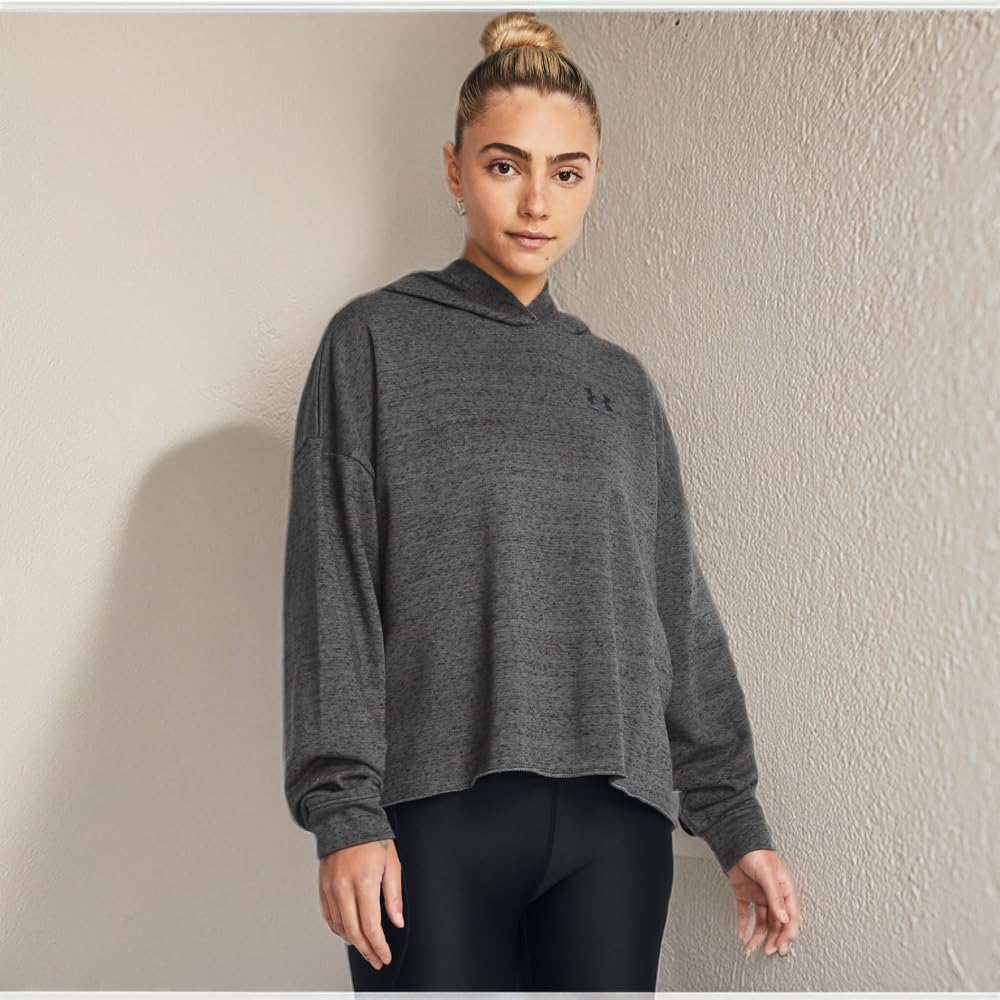 Under Armour UA Rival Terry Os Hoodie Sudadera con Capucha Mujer (Pack de 1)