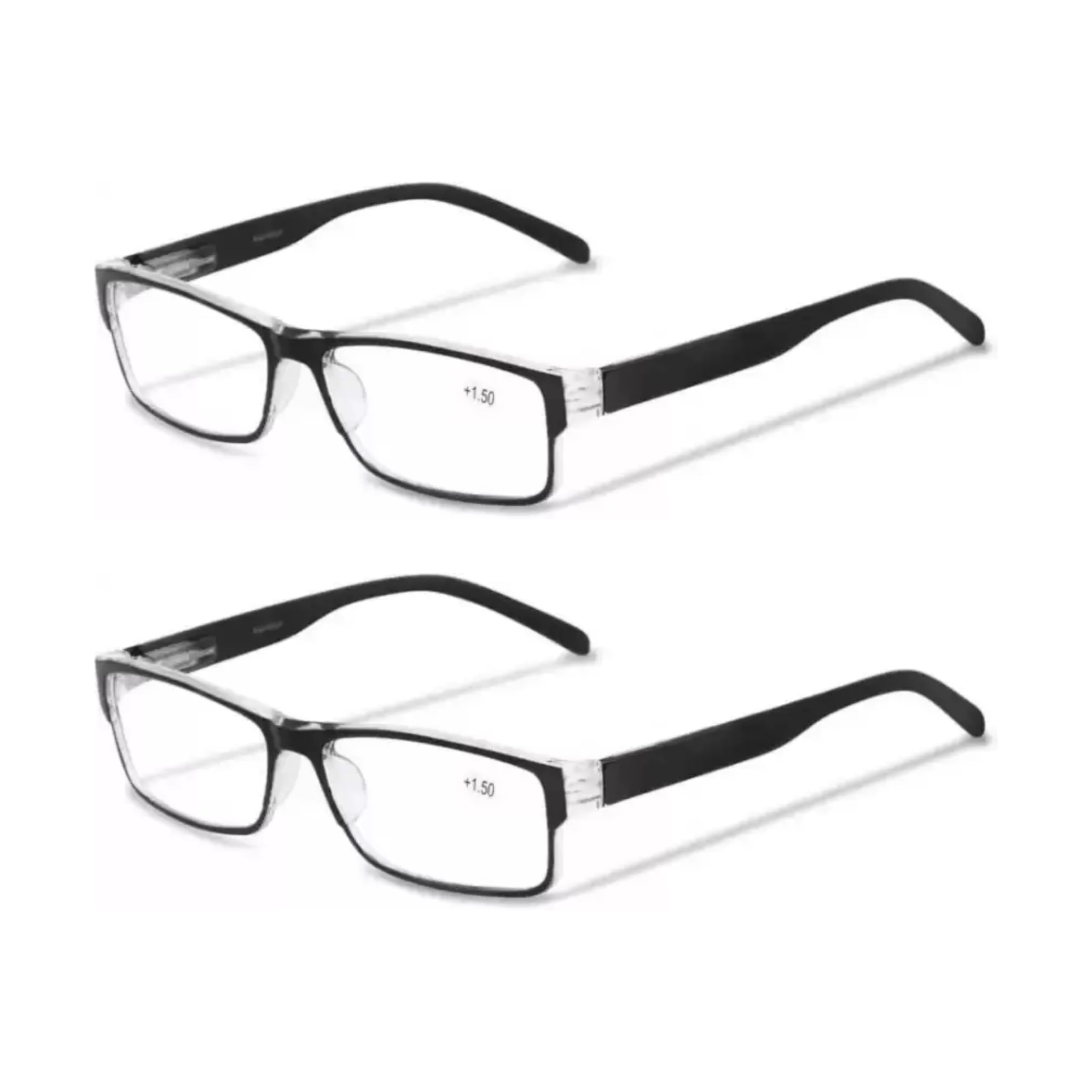 myreen Spring Reading Glasses for men and women +1 +1.25 +1.5 +1.75 +2 +2.25 +2.5 +2.75 +3 Full-Frame Clear Lens Reading Glasses For Single Vision Power Eyeglasses (2 pcs Combo, 1.750) (B0D11LR821) Amazon Price History, Amazon Price Tracker
