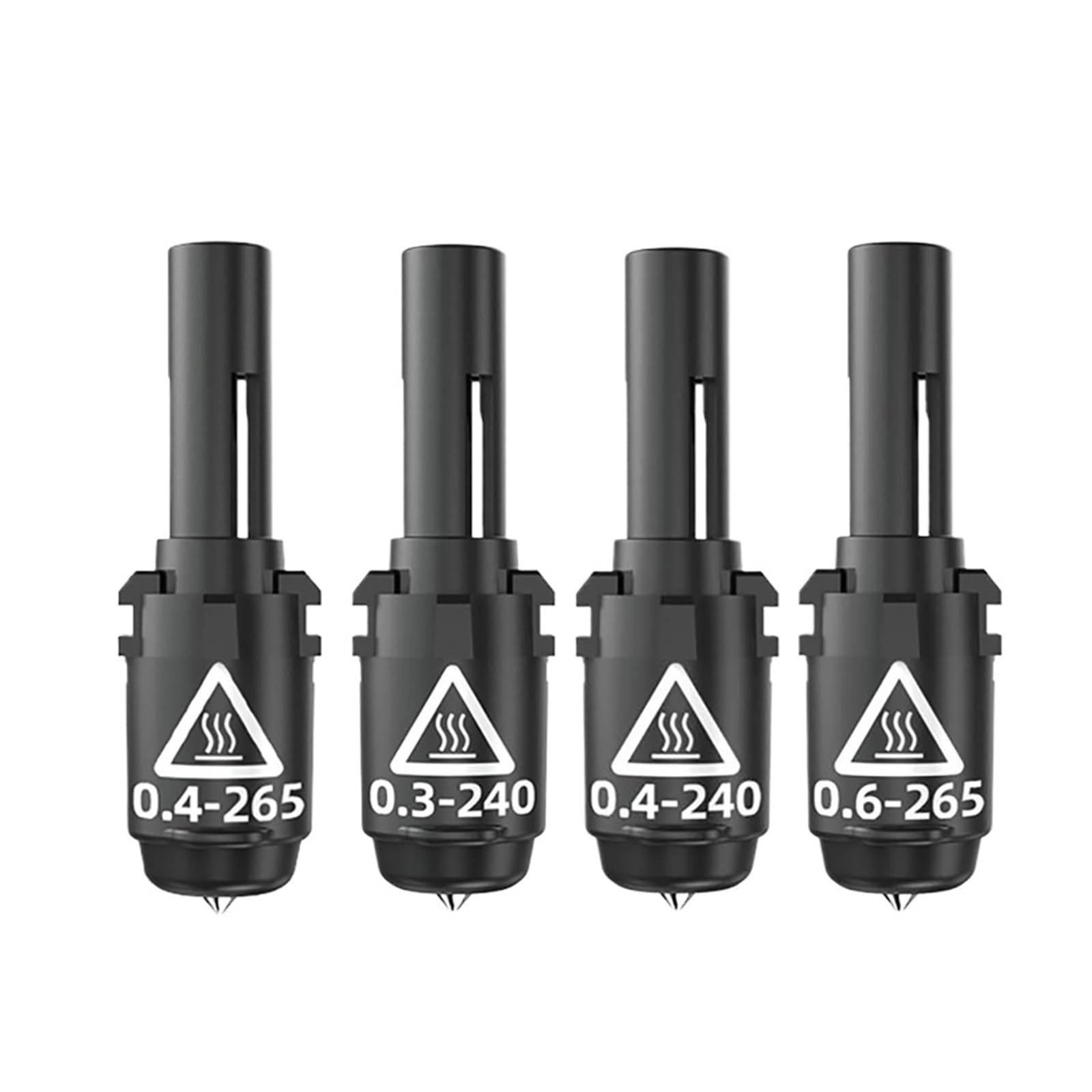 Części zamienne do drukarek 3D o wysokiej temperaturze 0,3/0,4/0,6 mm. Akcesoria zamienne(0.6mm hardened,2pcs)