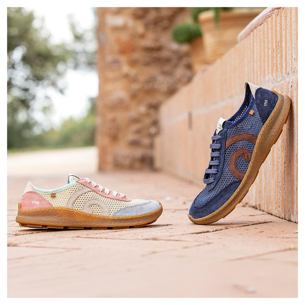 El Naturalista Damen sportliche Schnürer OROEL, Frauen Schnürhalbschuhe