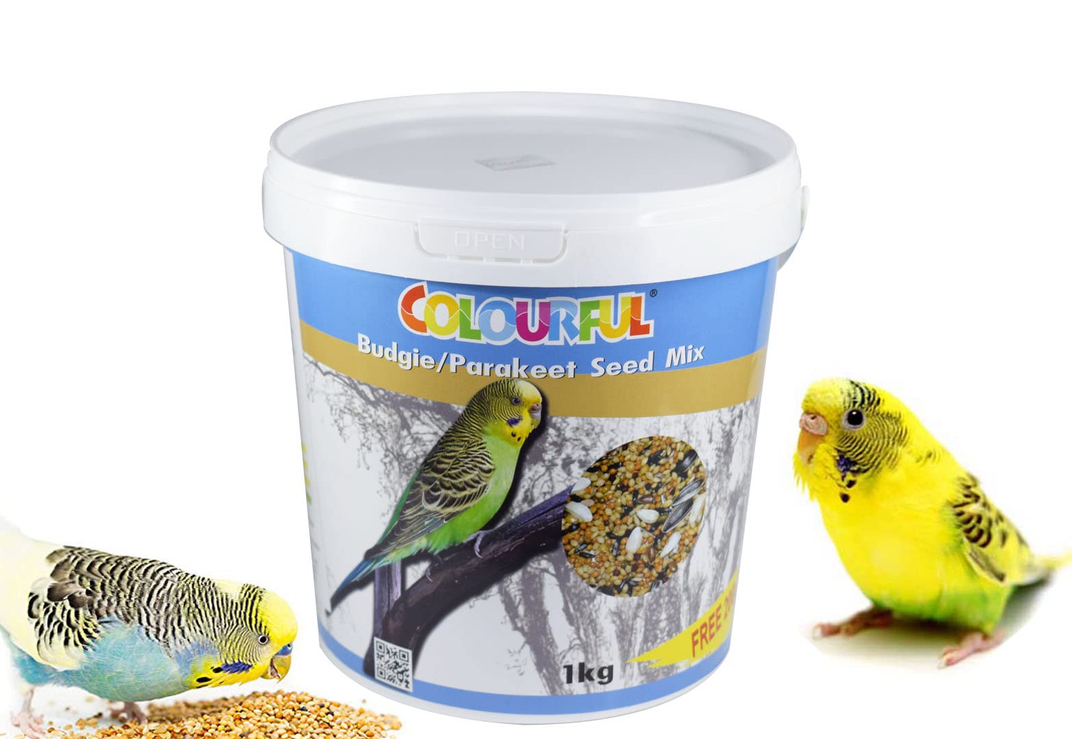See full amazon price history chart for COLOURFUL® - Natural & Healthy Premium Bird Food | Seed Mix (Budgies/Parakeet Seed Mix, 1kg+200g Free) COLOURFUL® - Natural & Healthy Premium Bird Food | Seed Mix (Budgies/Parakeet Seed Mix, 1kg+200g Free) (B09Z6ZQTMP) Amazon Price History, Amazon Price Tracker