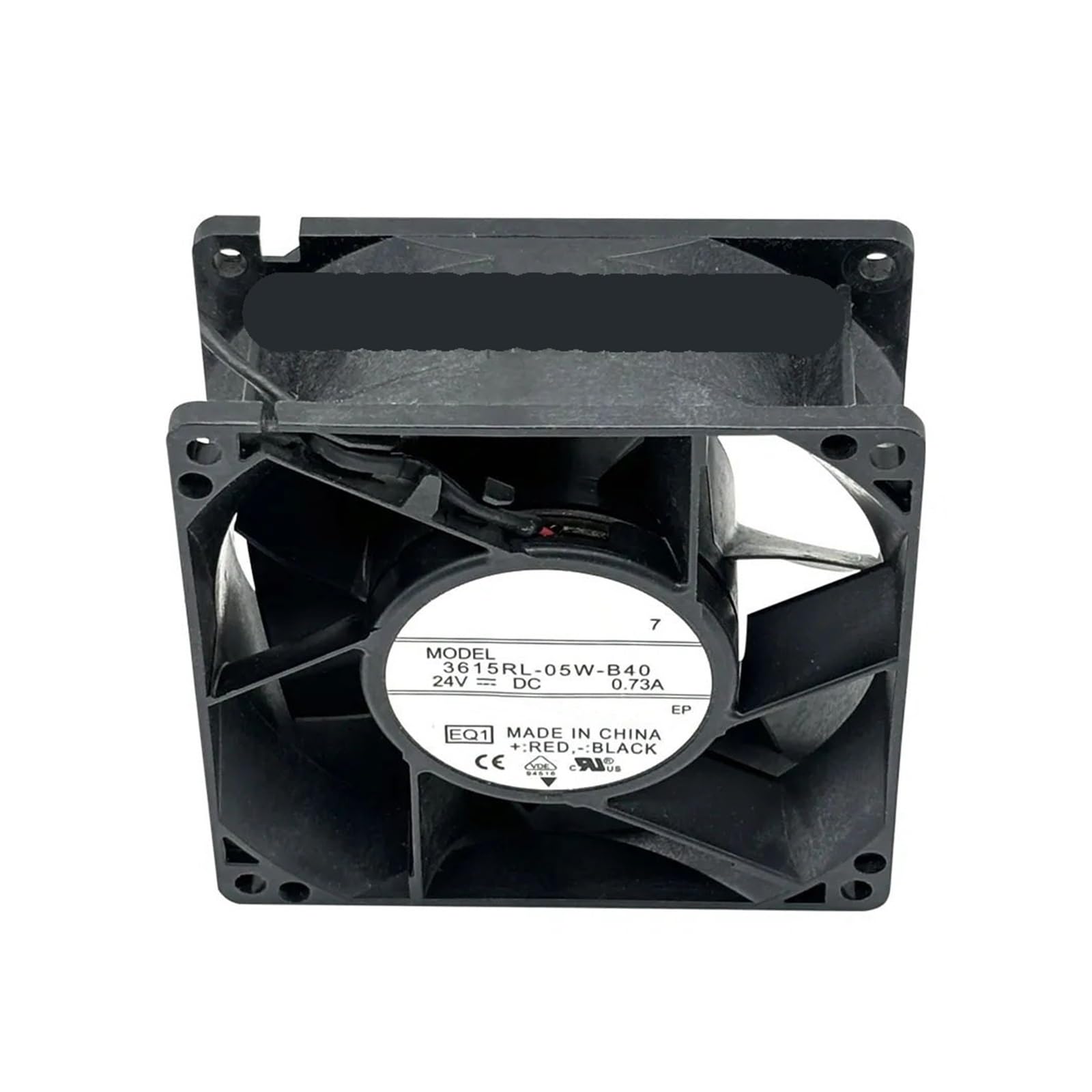 YLPWKMVZ Inverter control Silent Cooling Fan 3615RL-05W-B40 24VDC 0.73A 2-wires 92 * 92 * 38mm radiator