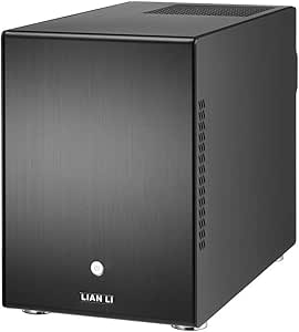 Lian Li PC-Q25B Black Aluminum Mini-ITX Tower Computer Case