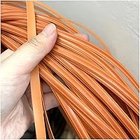 Vista 8 de Kit de reparación de ratán de plástico para muebles de mimbre 17.64 oz (196.9 ft) material de reparación de ratán sintético para cesta de mesa