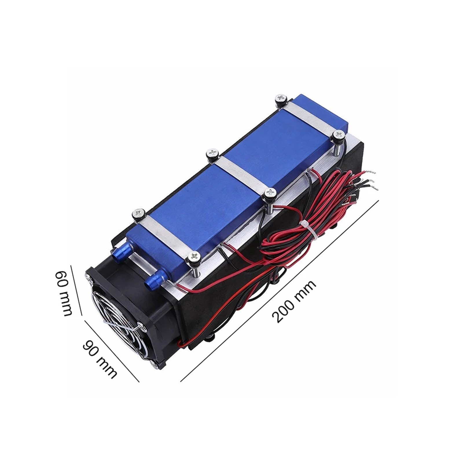 12V 576W 8 Chip Home Tool FAI DA TE Dispositivo di raffreddamento termoelettrico Frigoriferi Refrigerazione Peltier TEC1-12706 Dispositivo di raffreddamento ad aria Pet Bed per professionisti e fai da