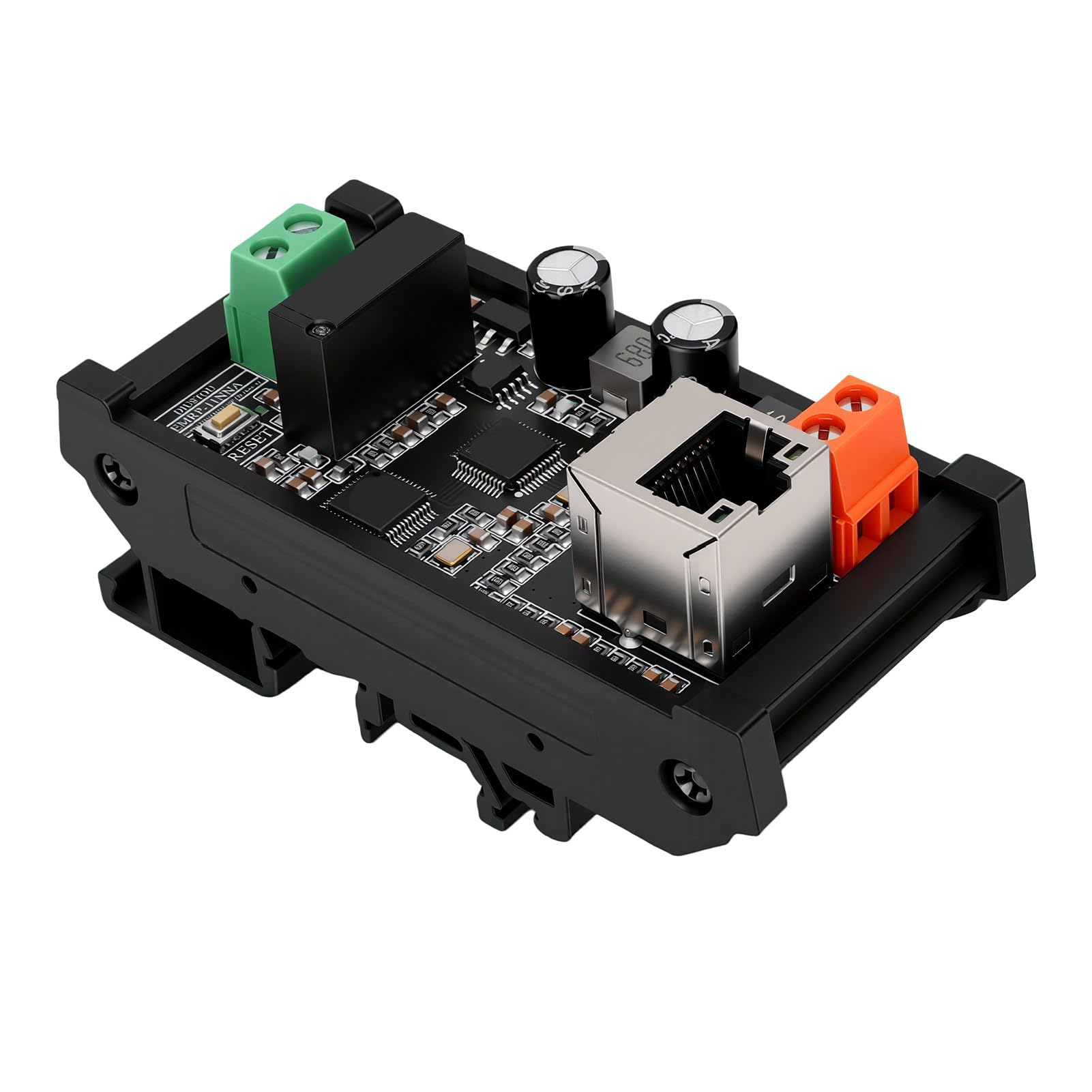 Módulo de relé Ethernet Industrial Relé Temporizador Multimodo Compacto para de Automatización Industrial, Material PCB, 1 Canal