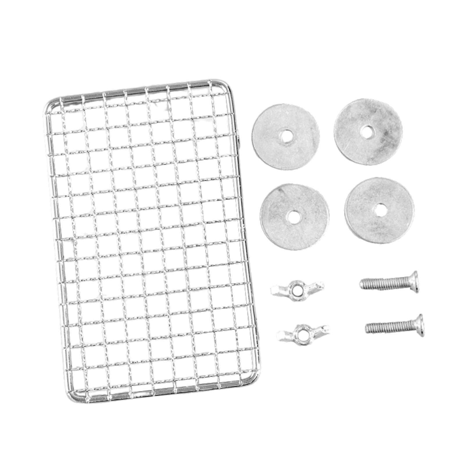 Baoblaze Birdcage Stand Bird Cages Network Portable Multifunctional Lightweight Easy to Install Sturdy Practical Bird Cage Cover Net, 20cmx13cm