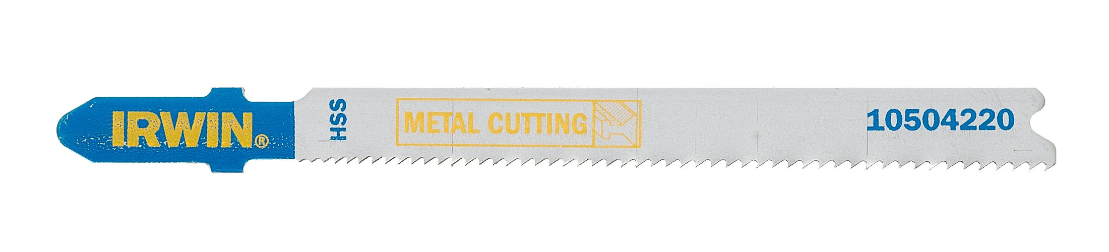 IRWIN Metal Cutting Jigsaw Blades (5) gressive Teeth Bayonet Fitting 92mm IRW10504220