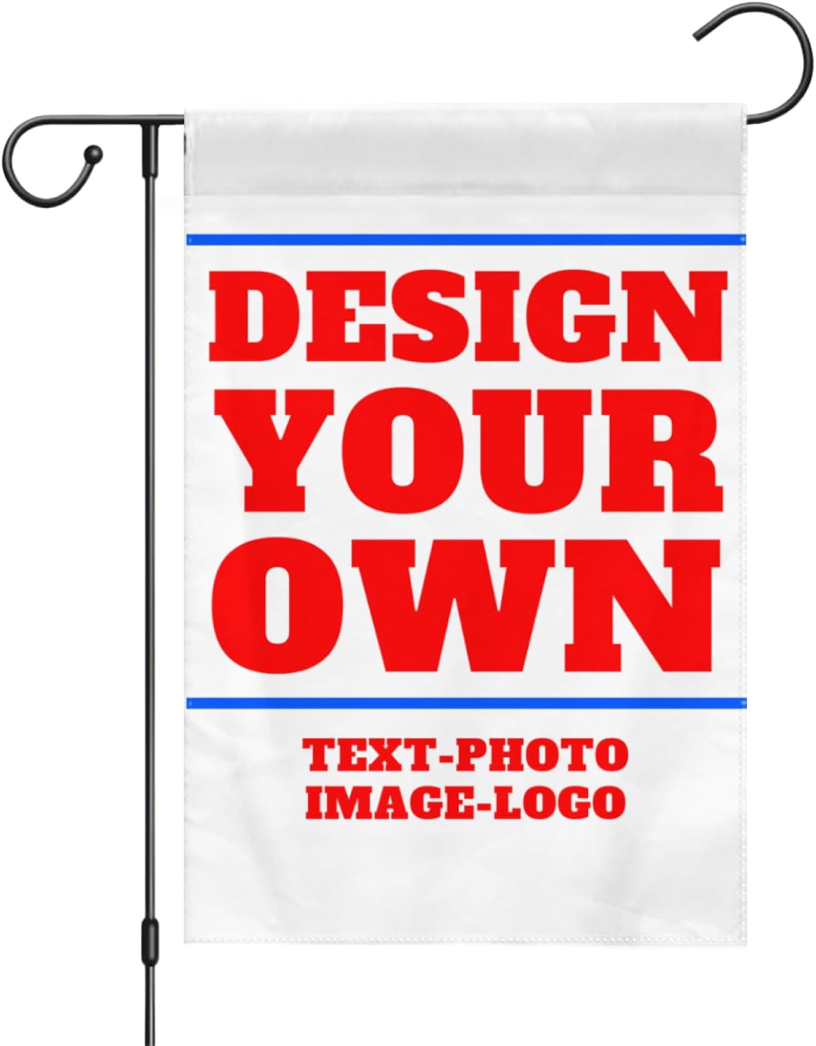 Custom Flag 2x3 FT Double Sided - Personalized Flag with Picture Text Logo - Customizable Flag for Outdoors Indoors - Weather Resistant Custom Banners and Signs for Room Decor Garden Events