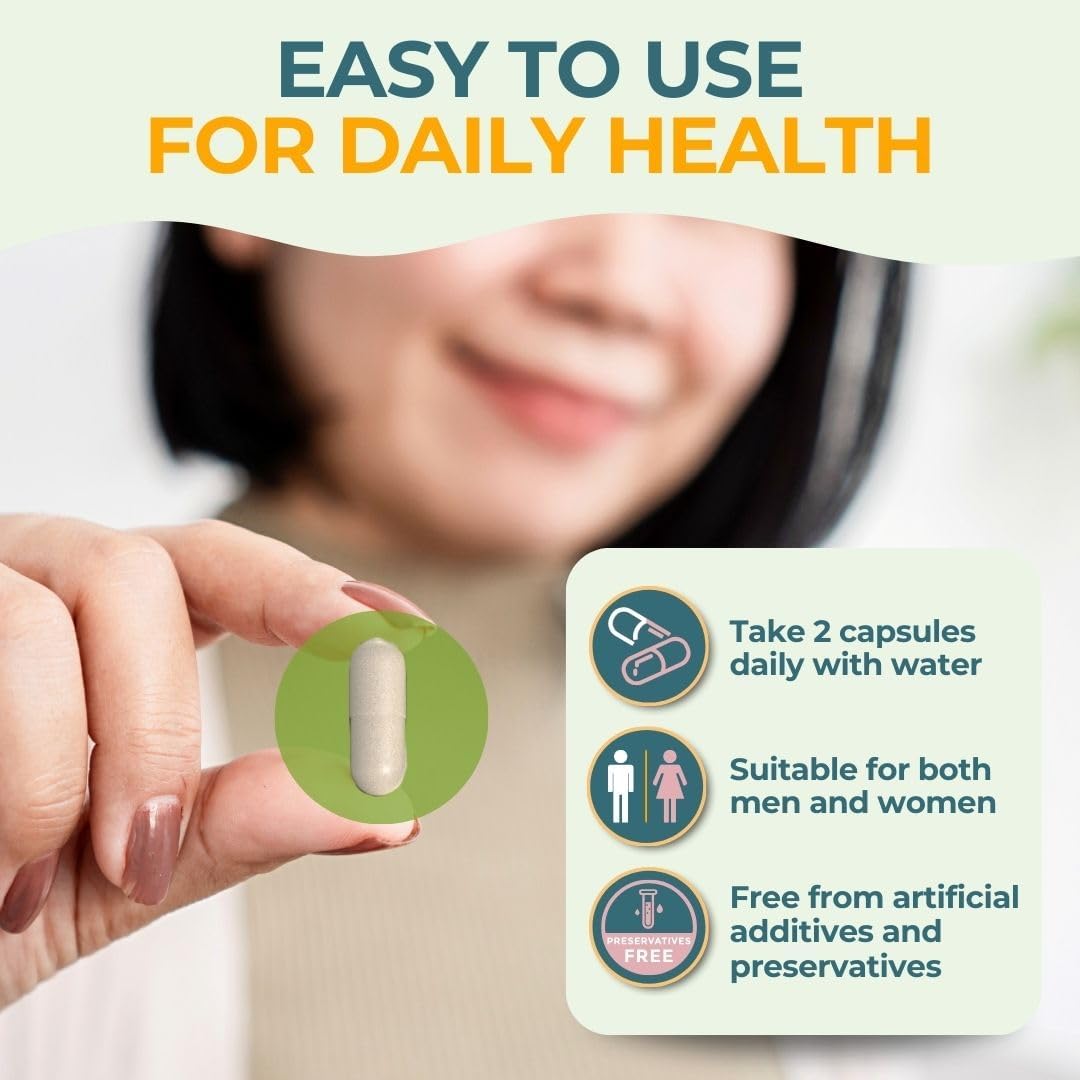 Vital Gut Health 4in1 Formula with Apple Cider Vinegar, Prebiotics & Probiotics, Digestive Enzymes for Strong Immunity Support and Complete Gut and Digestion Support- 30 Days Supply - Image 6