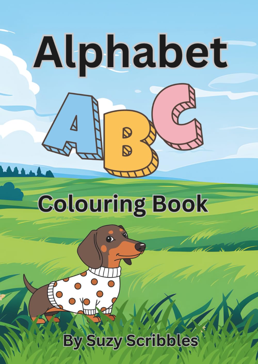 Alphabet Colouring Book