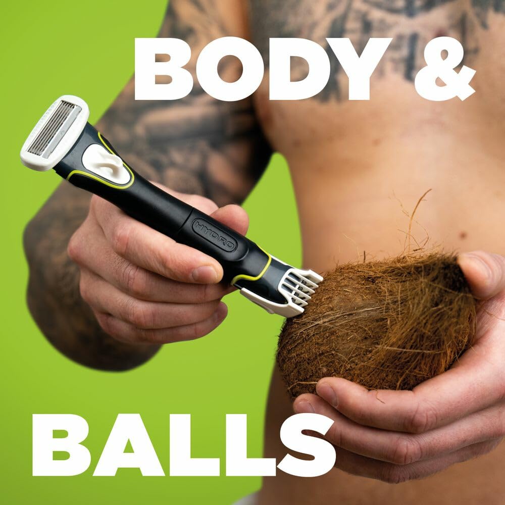 WILKINSON SWORD Hydro Trim & Shave Blades - zestaw 3 wymiennych ostrzy, odpowiednie dla skóry wrażliwej, 5 ostrzy krawędziowych z basenami żelowymi aloesowymi