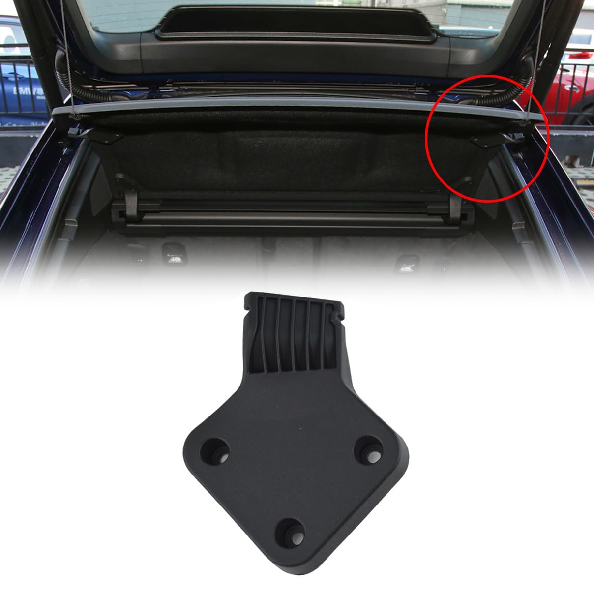 Amazon.com: 1PCS Rear Luggage Storage Curtain Panel Lock Buckle