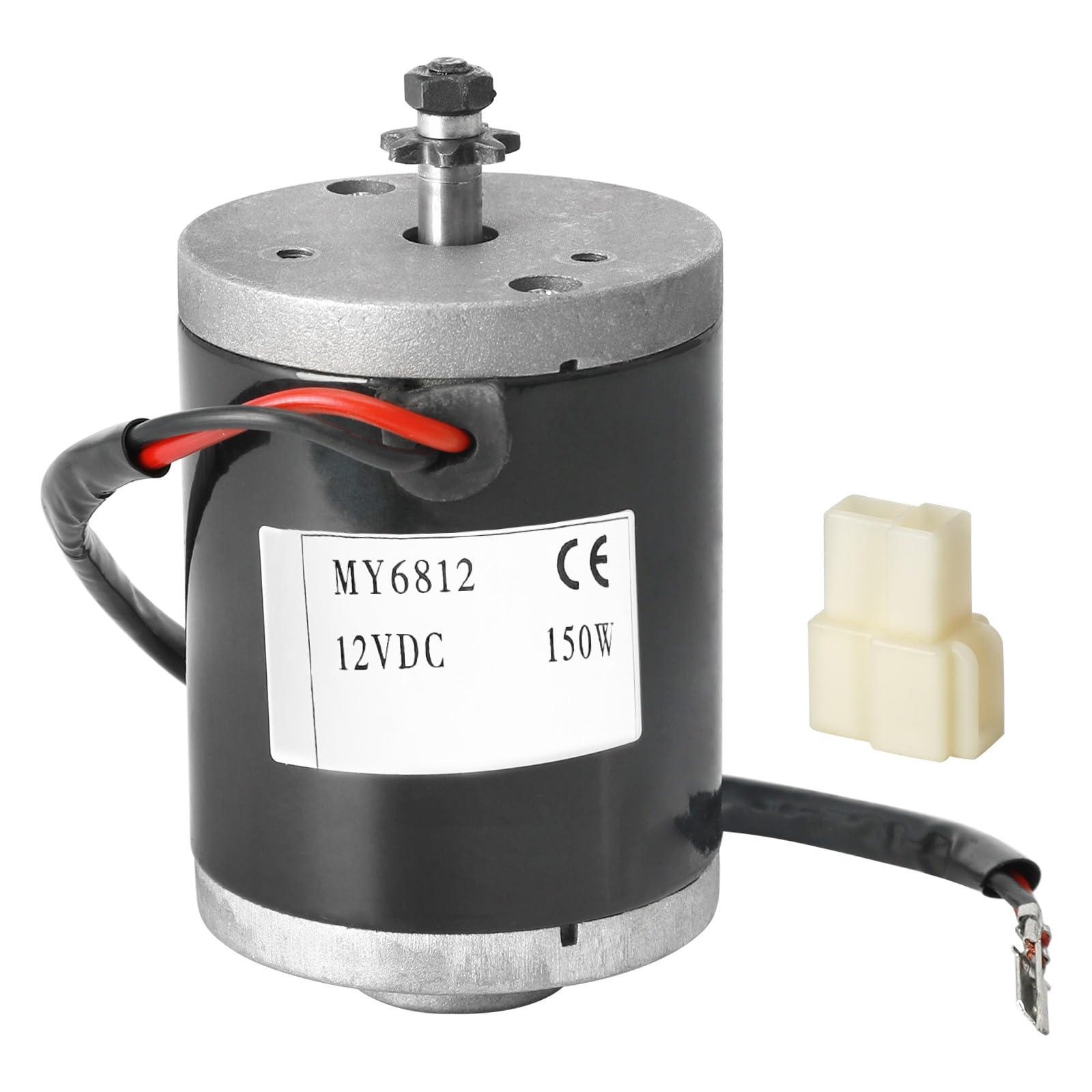 MAGT 12v Scooter Motor, Elektrische Fiets Motor 12V 250W Hoog rendement Geluidsarm Synchrone Wiel Mechanische Power Motor voor Elektrische Scooter E-bike