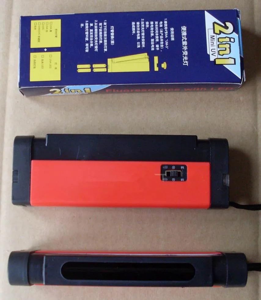 UV Meter, Glass Tin Surface, Glass UV Detector Portable UV Analyzer Toors Positive and Negative Detectio