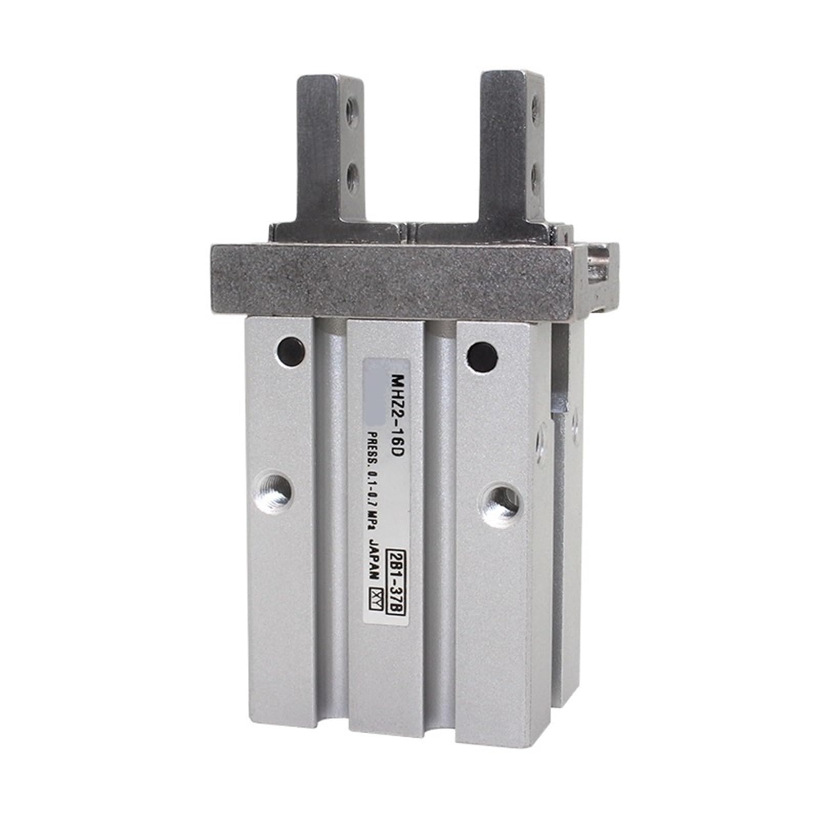 Pinces en aluminium MHZL2 à double effet pour guidage précis