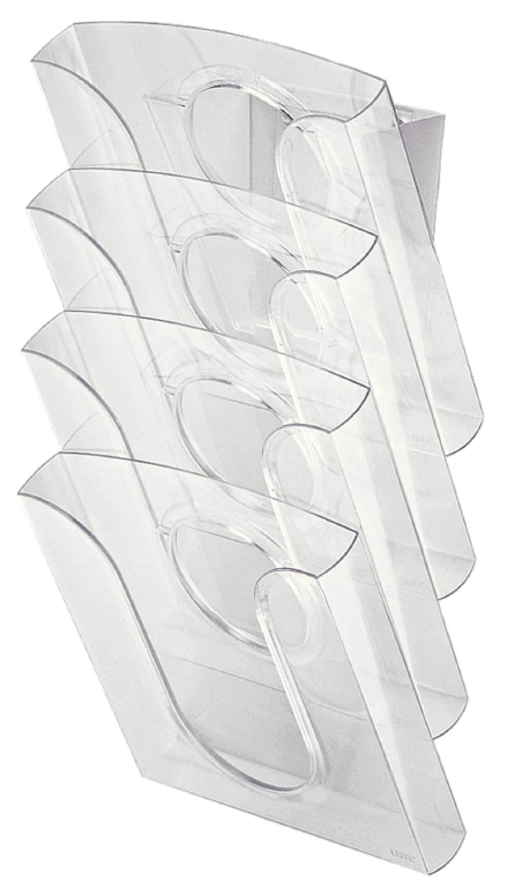 Leitz 54000002 Presentation Set of Document Holders A4 Polystyrene Transparent