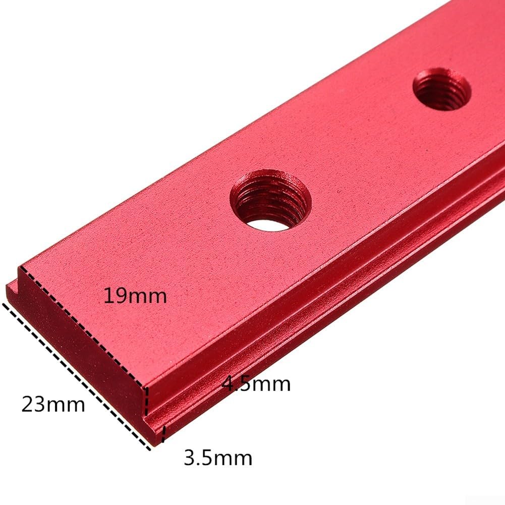 2Pack Woodworking T-Slide, Aluminum Alloy T-Track Slider - Image 4