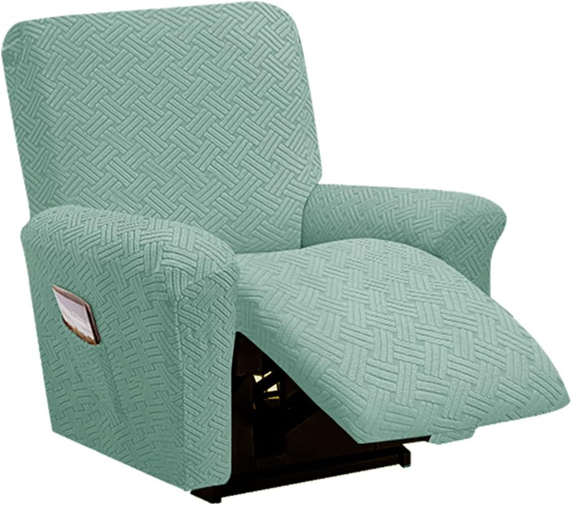 Funda de Sillón Reclinable Relax de 4 Pieza, Fundas De Butacas Relax Reclinable Universal Ajustables, Universal Funda Sofa Reclinable 1 plaza, Impermeable Protector de Sillón Reclinable ( Color : #65