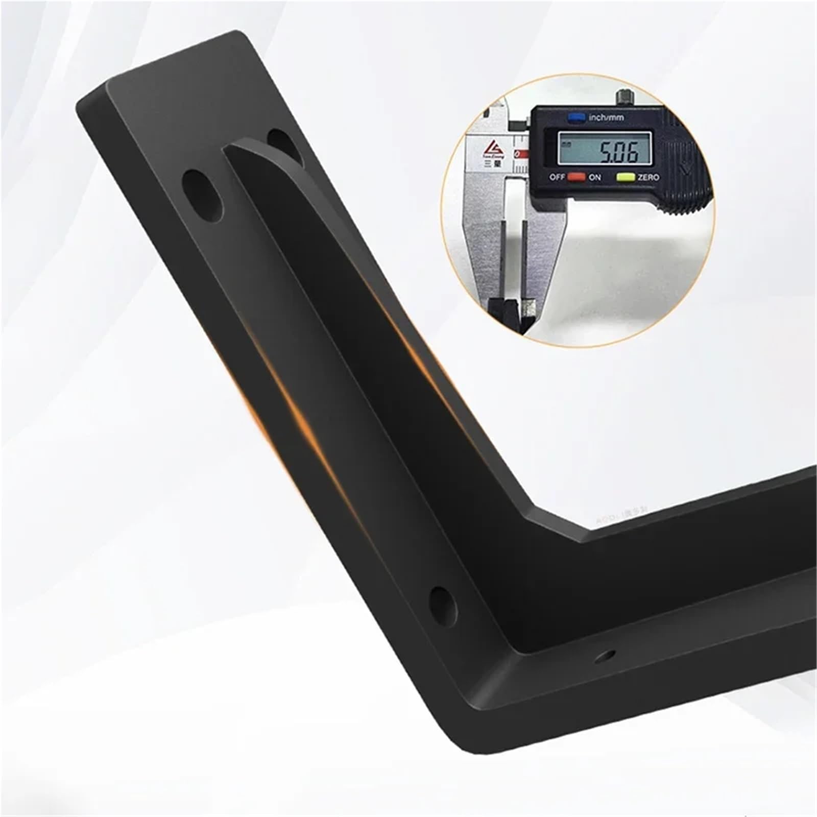 Soportes de ángulo, Soporte en L, triángulo de pared, estante almacenamiento suspendido(10 Inch 300kg 1pcs)